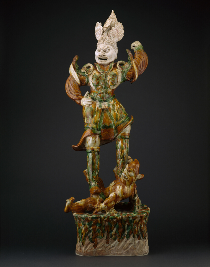 Armored Guardian King (Tianwang) Trampling Demon
