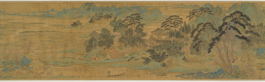 The Peach Blossom Spring 桃花源圖 — After Qiu Ying 仇英（款）